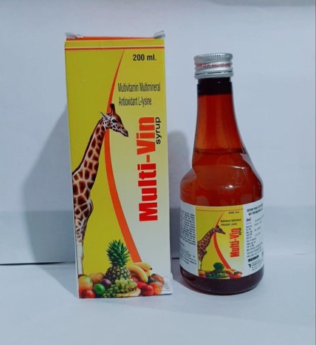 Multivitamin Mineral Syrup - Nutrient-rich Dietary Supplement For Brain Development, Eye Health, And Anemia Support | Reduces Diarrhea, Enhances Overall Wellness, May Cause Increased Thirst