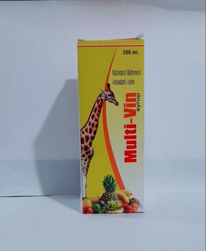 Multivitamin Mineral Syrup - Nutrient-rich Dietary Supplement For Brain Development, Eye Health, And Anemia Support | Reduces Diarrhea, Enhances Overall Wellness, May Cause Increased Thirst