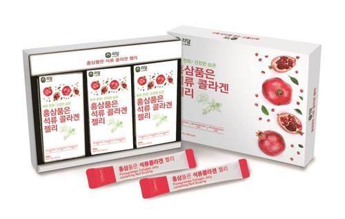 Korean Red Ginseng - Pomegrate Collagen Jelly
