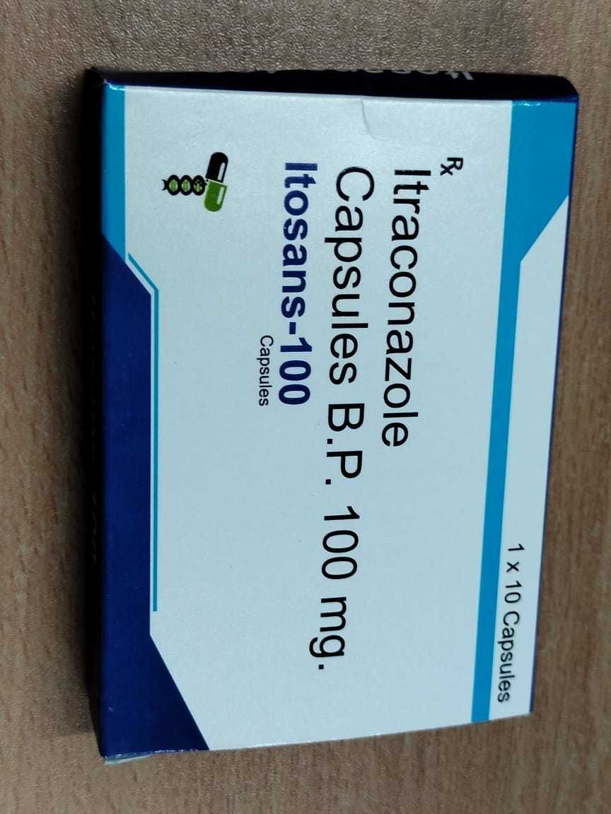 Itraconazole Capsules - 100mg | Antifungal Treatment For Systemic Mycoses And Dermatophyte Infections