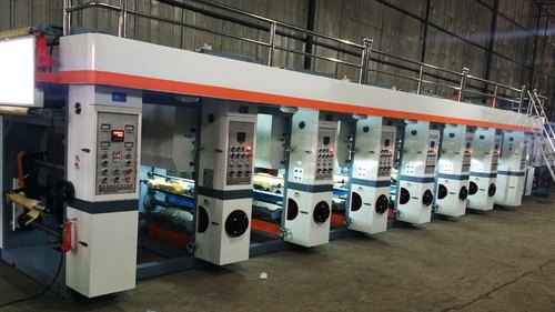 Aluminium Foil Printing Machine - Blister Foil, Labels, PVC, BOPP, Paper Compatible | Automatic Operation, 20" to 80" Printing Width, Multicolor Output, Computerized Control, 1-Year Warranty
