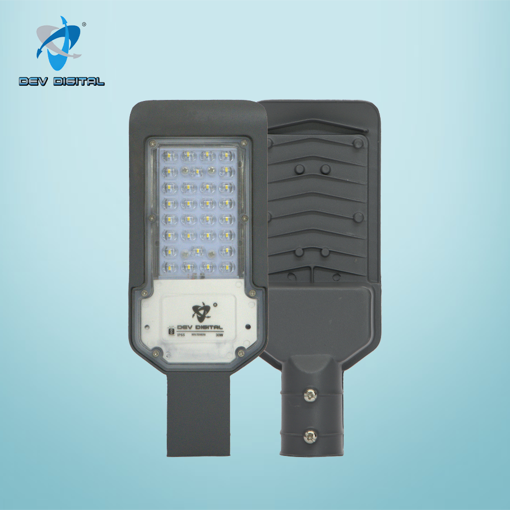 सफेद 30W एलईडी स्ट्रीट लाइट - थीटा