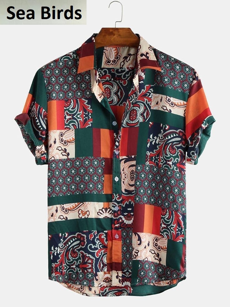 Lycra Digital Print Shirt - Two Way Lycra, 58 Inch Width, Multi-color Polyester Fabric, Printed Texture Designs