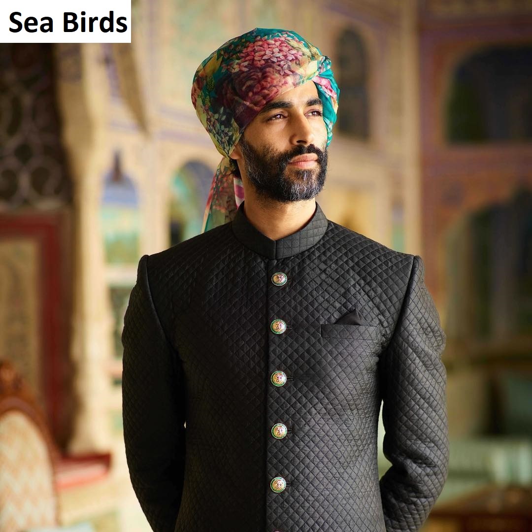 Digital Print Safa - Chanderi Fabric, 30 Inch Width , Multi-color Print Design, Custom Sizes Available