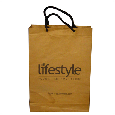 मुद्रित पेपर बैग लेबल