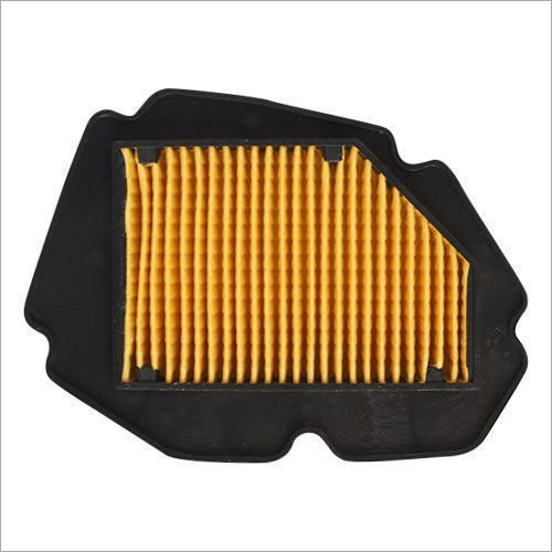TVS XL 100 Air Filter - Paper & PU Material, Yellow and Black Color | Superior Efficiency for Industrial Vehicles