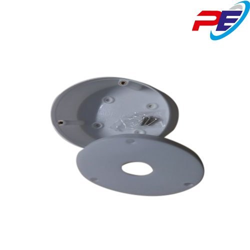 White Cctv Round Junction Box