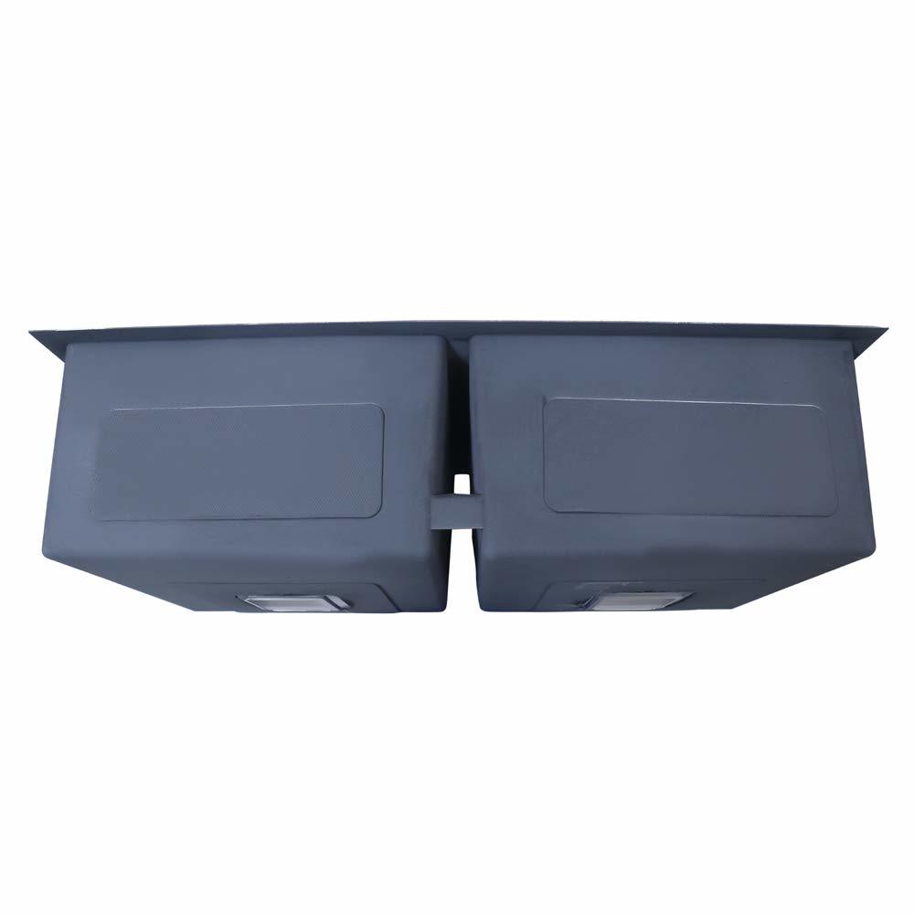 Rust Free And Long Life. 37x18x10 Double Bowl Matt