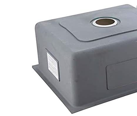 Rust Free And Long Life. 37x18x10 Single Bowl With Dustbin Matt