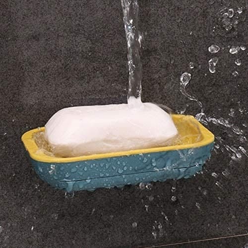 Self Adhesive Double Layer Soap Rack