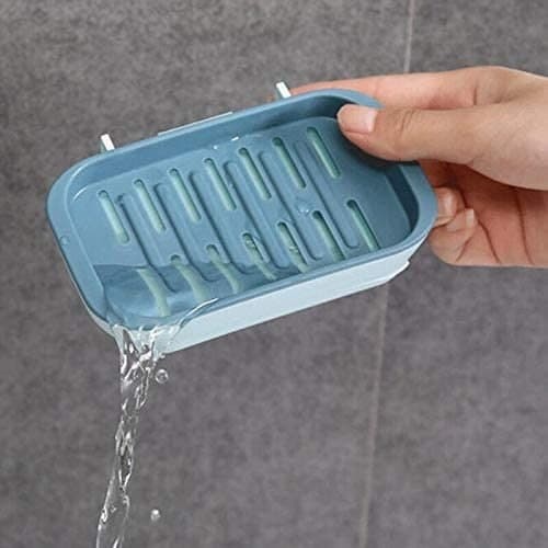 Self Adhesive Double Layer Soap Rack