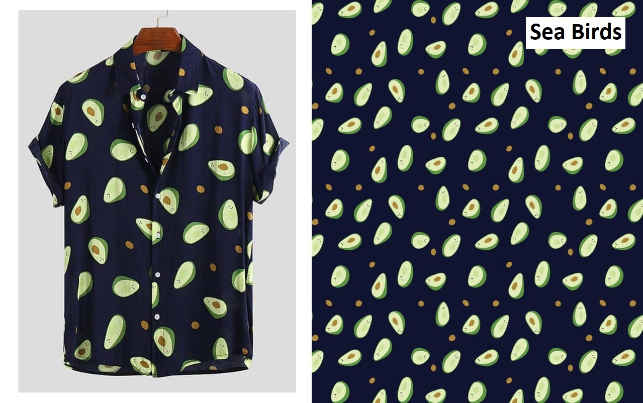 Dull Satin Shirting Fabric - Polyester Material, 58 Inch Width | Multi-color Digital Print, Ideal For Shirt Making
