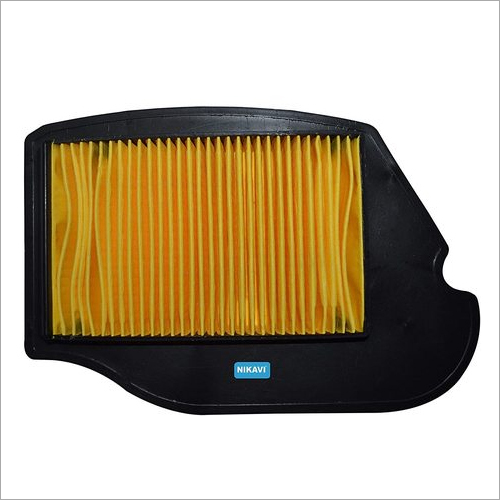 TVS JUPITER O/M AIR FILTER - Paper and PU | Yellow and Black, Designed for Super Splendor BS-6, Great Efficiency for Two-Wheeler Air Filtering