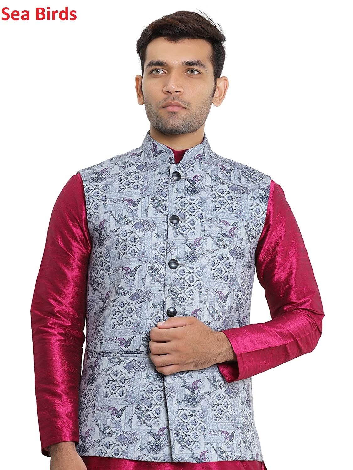 Digital Print Koti Fabric - Polyester, 58 Inch Width, Multi-color, All Sizes Available | Ideal For Koti Creation With Printed Texture