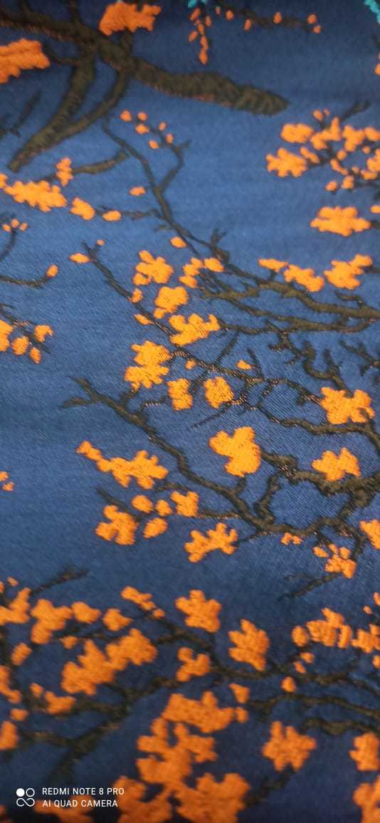 Jacquard Bleasure Fabrics - Heavy Jacquard 58 Inch Width | Multi Color, Ideal For Koti And Bleasure, All Sizes Available