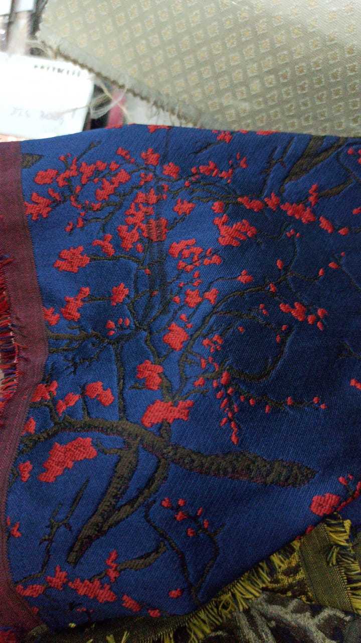 Jacquard Bleasure Fabrics - Heavy Jacquard 58 Inch Width | Multi Color, Ideal For Koti And Bleasure, All Sizes Available