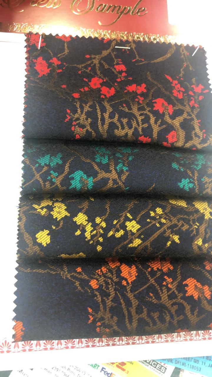 Jacquard Bleasure Fabrics - Heavy Jacquard 58 Inch Width | Multi Color, Ideal For Koti And Bleasure, All Sizes Available