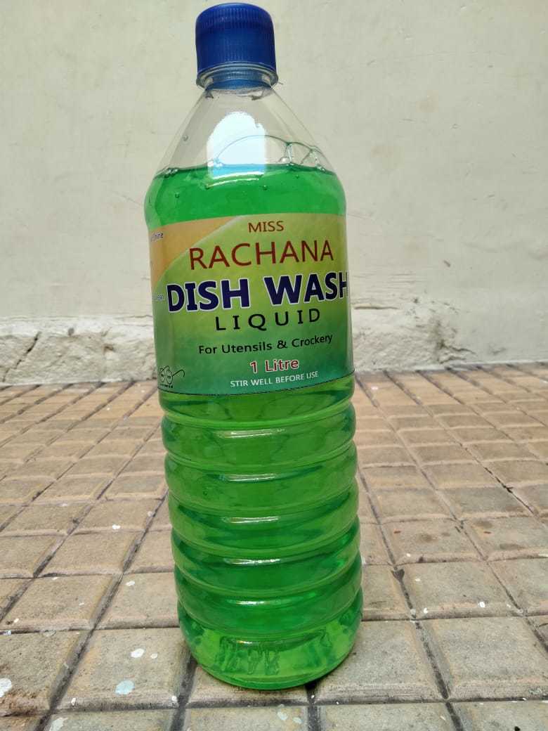 Dish Wash Cleaning Liquid - Plastic Bottle, Liquid Form For Efficient Dish Cleaning | Ideal For Household Use, Regular Dish Washing