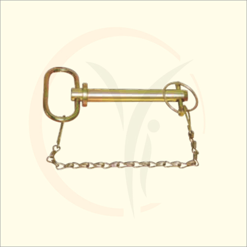 Tractor Hitch Pin With Chain _ Linch Pin Double Collar