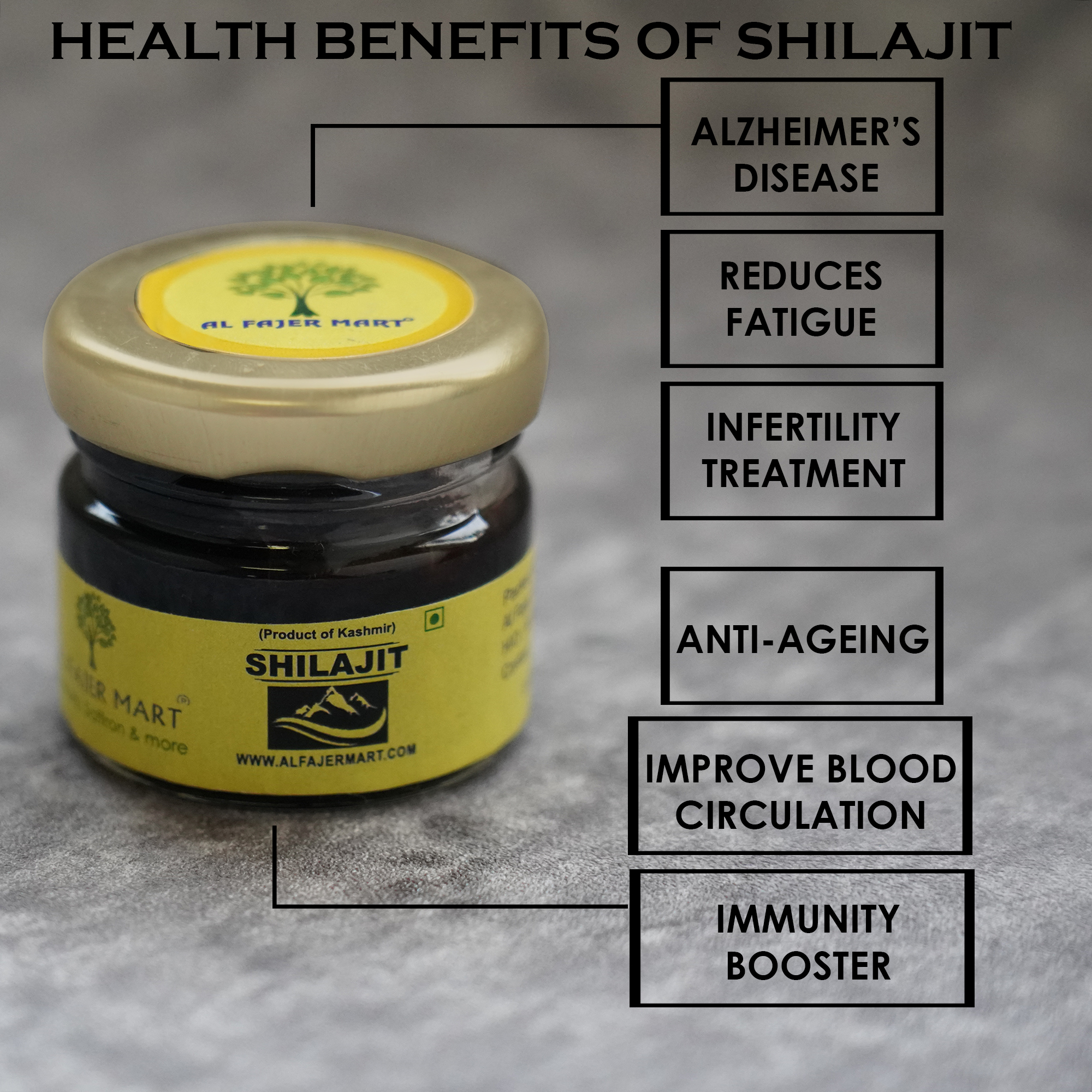 Pure Shilajit Resin Age Group: For Adults