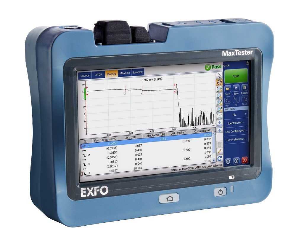 Maxtester 710b Last-mile Otdr Application: Commercial & Industrial