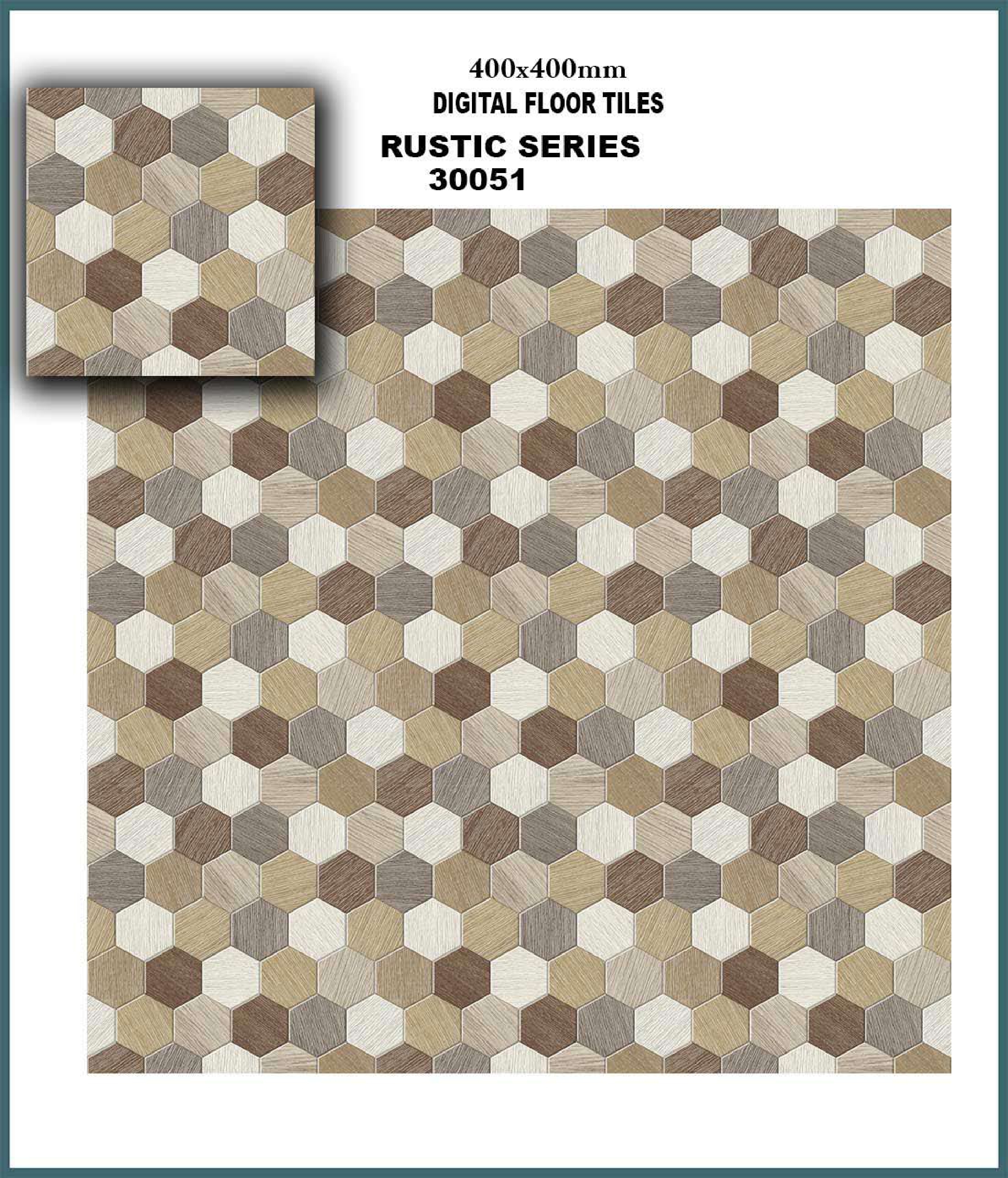 Digital Floor Tiles - Porcelain 400x400 Mm, Grey Color, Non-slip Surface Treatment, Modern Digital Design