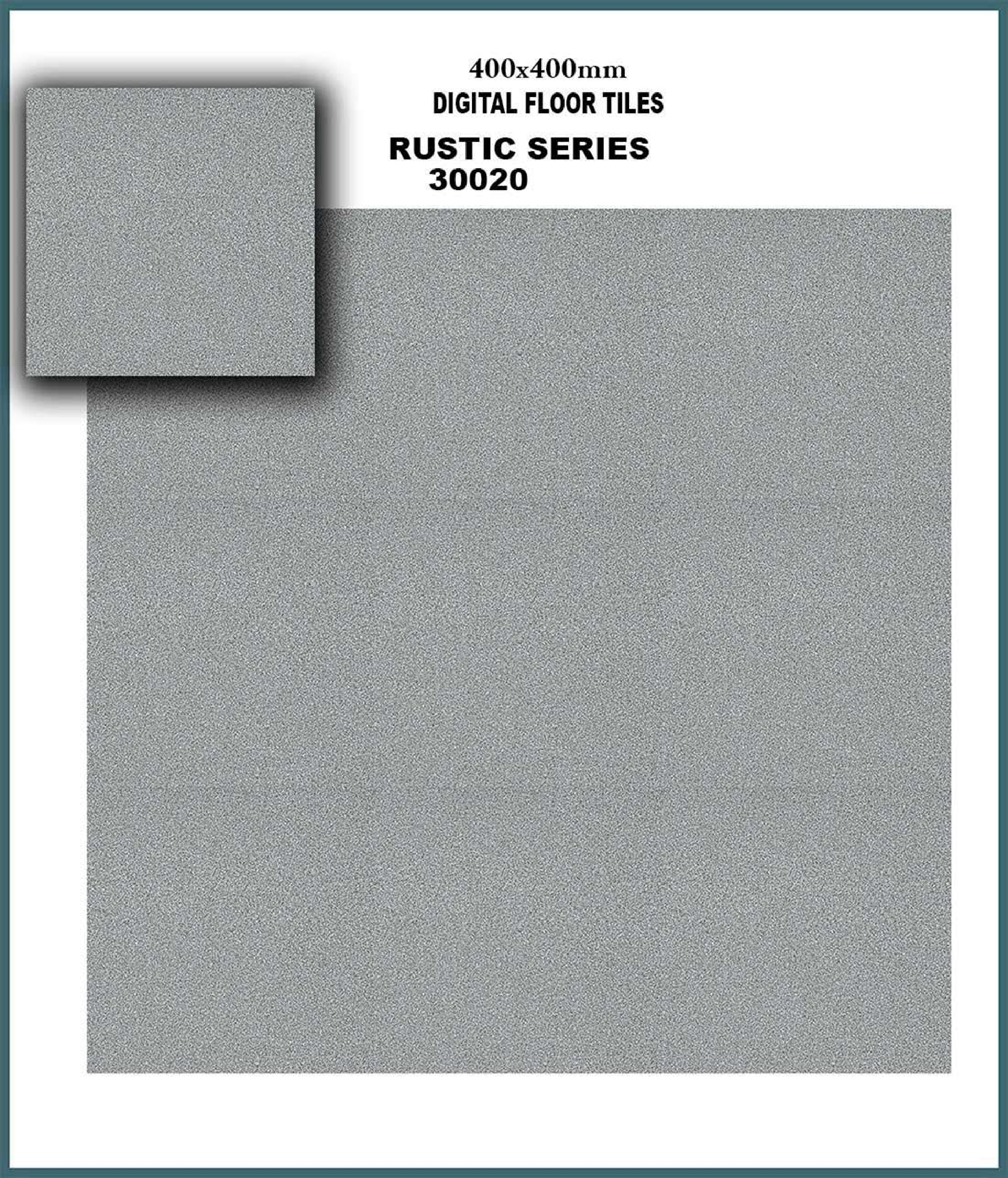 Digital Floor Tiles - Porcelain 400x400 Mm, Grey Color, Non-slip Surface Treatment, Modern Digital Design