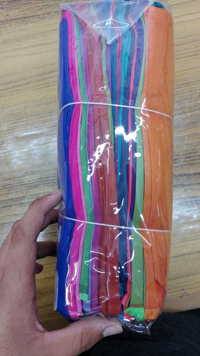 36" Polyester Plain Fabric - 34d Warp, 110d Weft, 40 Variants Available | Colourfast, Exceptionally Soft, Light In Weight, Washable