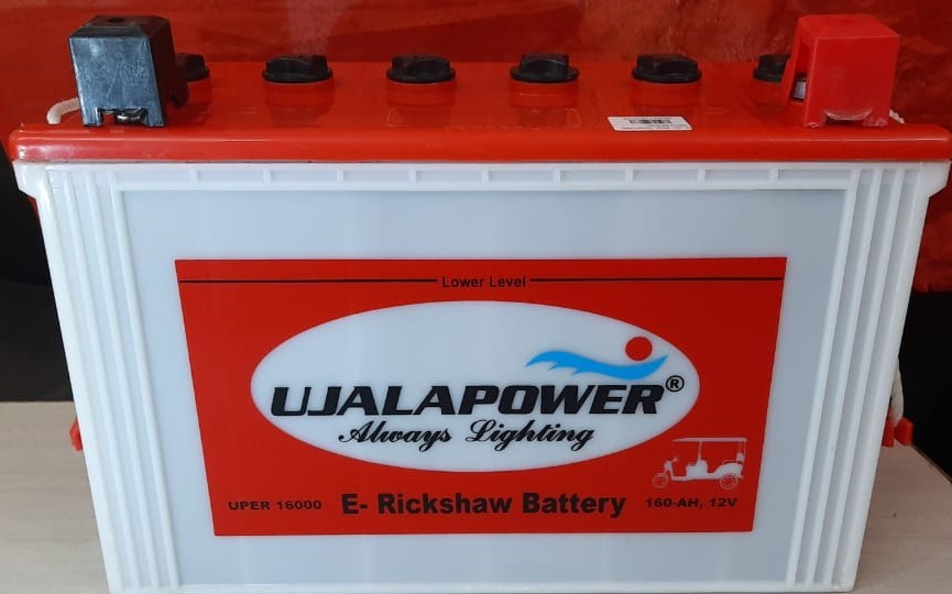 Uper 16000 Electric Rickshaw Batteries Net Weight: 36