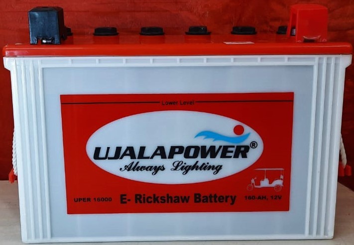 Uper 16000 Electric Rickshaw Batteries Net Weight: 36