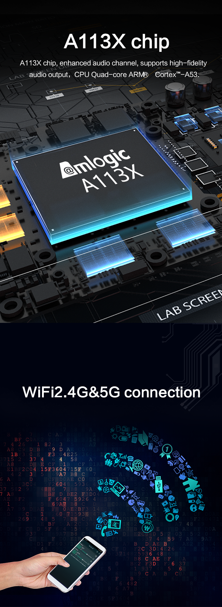 Audio Receiver Module Oem/odm Wire/wireless