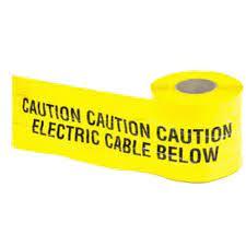 Underground Warning Tape - Pp Material, 100 Meter Length, Up To 54 Inch Width | Customized Thickness 0.1-1.2 Mm, Multi-purpose Use For Gas, Electric, And Water Pipeline Marking