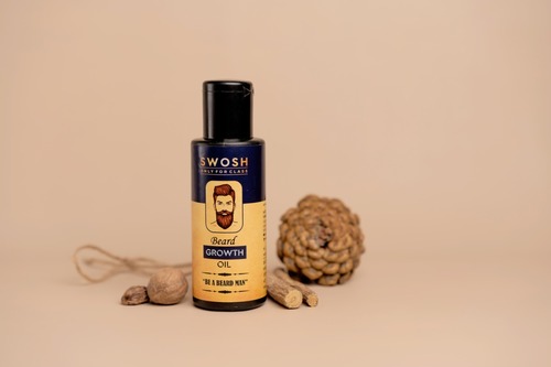 SWOSH Beard Growth Oil For Longer and Thicker Beard