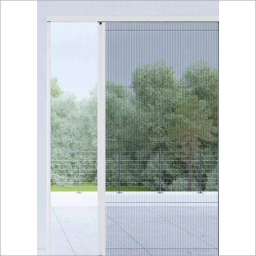 Pleated Horizontal Single Door