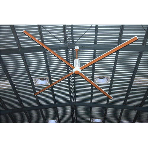 4 Blade Industrial Hvls Fan Voltage: 220-440 Volt (V)