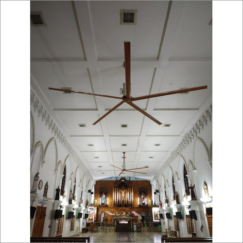 Ve165 Hvls Fan - Color: Brown