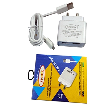 Mobile Fast Charger - Plastic, Regular Size | Multi-protection Circuit, Overload Protection For Safe And Reliable Mobile Charging