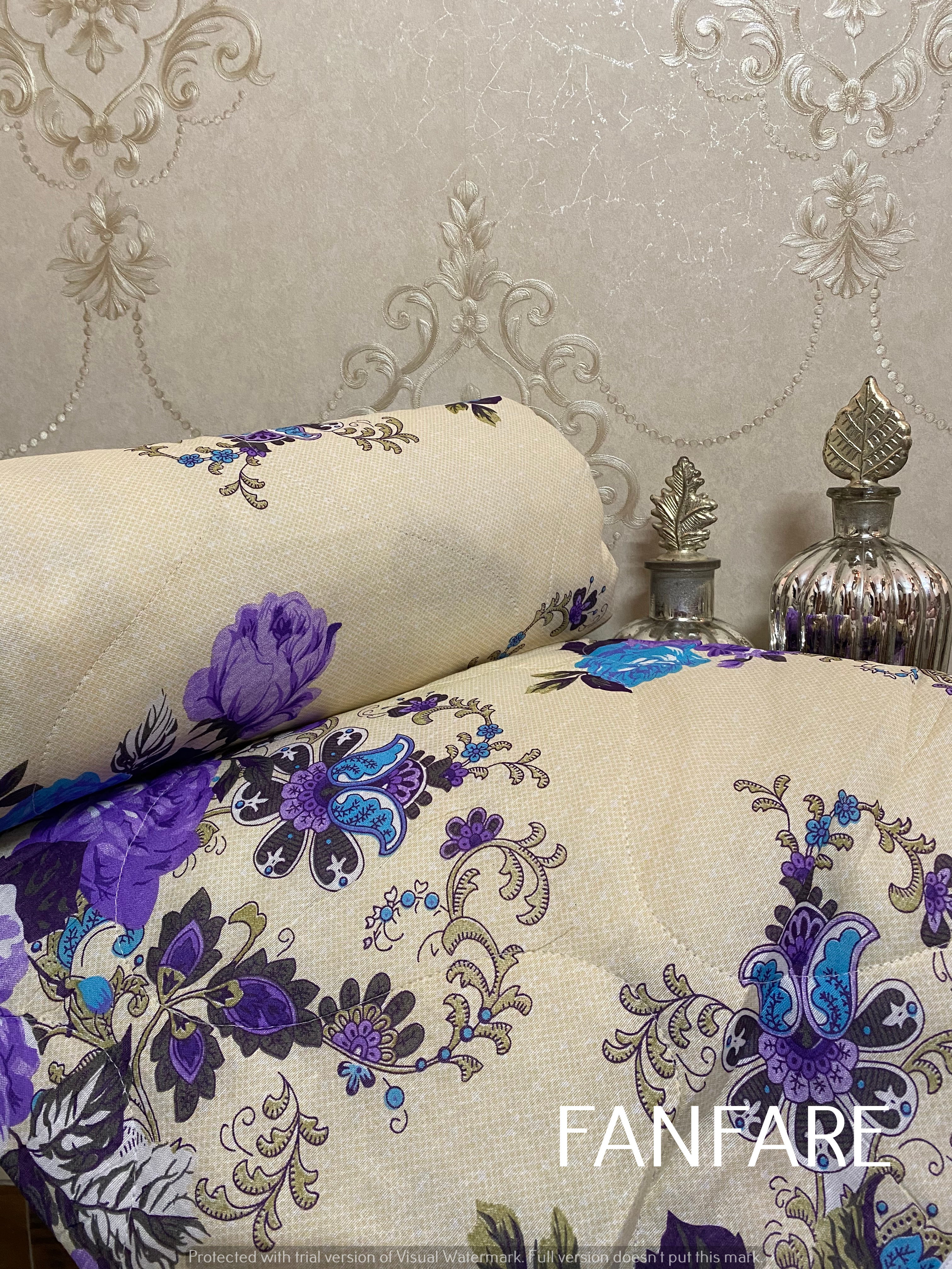 Breathable Cotton Printed Summer Quilt/comforter