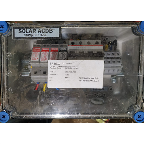 Pbc 5 Kw 3 Phase Solar Acdb