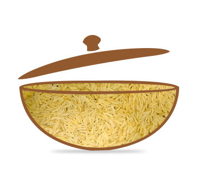 सामान्य कीटनाशक मुक्त 1121 गोल्डन सेला बासमती चावल