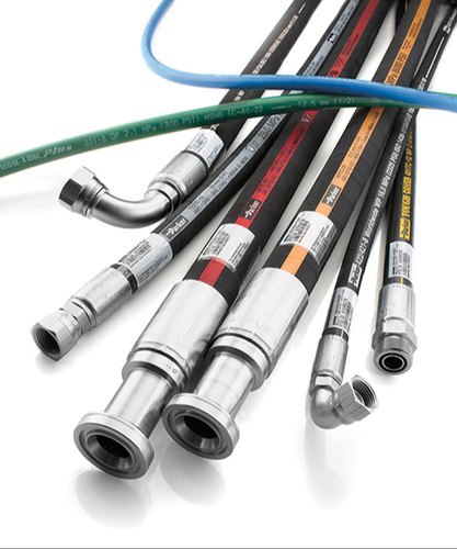 Hose Assemblies - High Tensile Steel Wire Braided With Weatherproof Cover | Custom Connection Options, Various Working Pressures