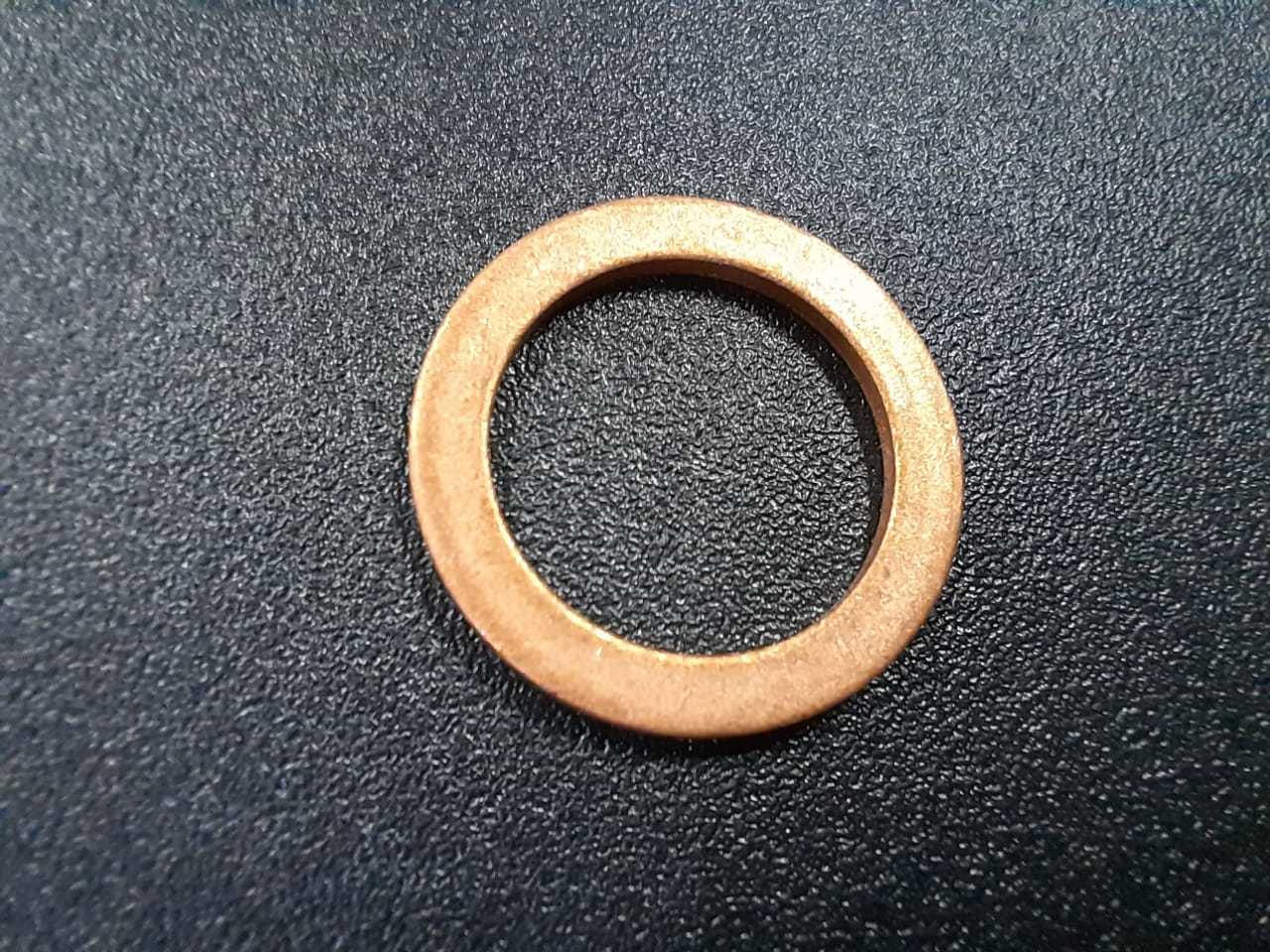Banjo Washer - Copper, 14x20x1.5mm Size, Bright Annealed Finish | Circular Shape, Nozzle Usage
