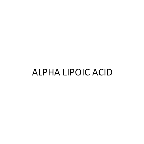 अल्फा लिपोइक एसिड
