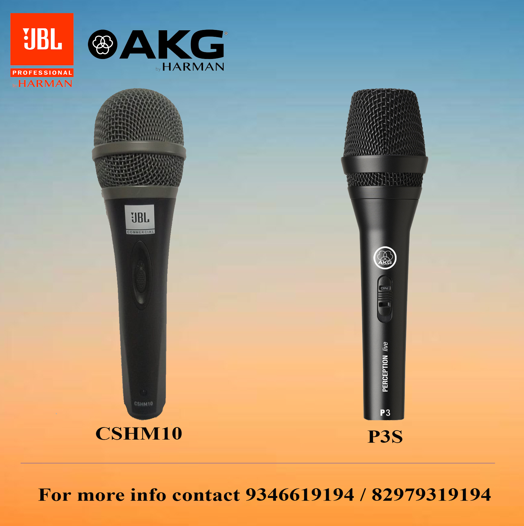 Akg & Jbl Microphone