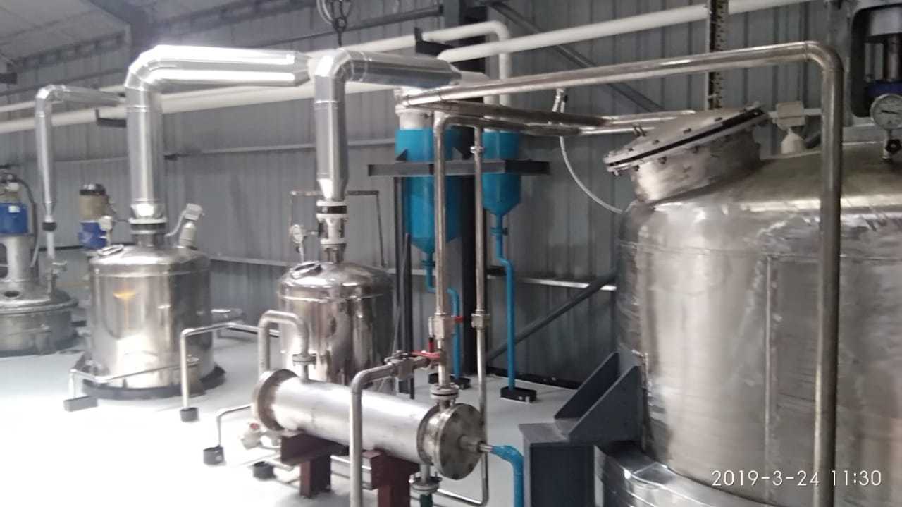 Stainless Steel Edible Oil Deguming Plant