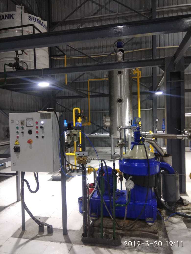 Stainless Steel Edible Oil Deguming Plant