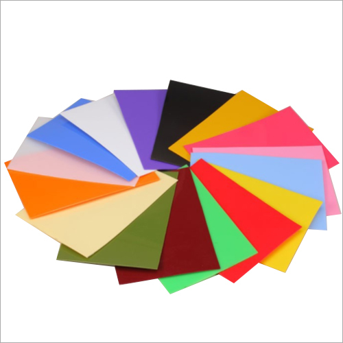 एक्सट्रूडेड ऐक्रेलिक रंगीन शीट