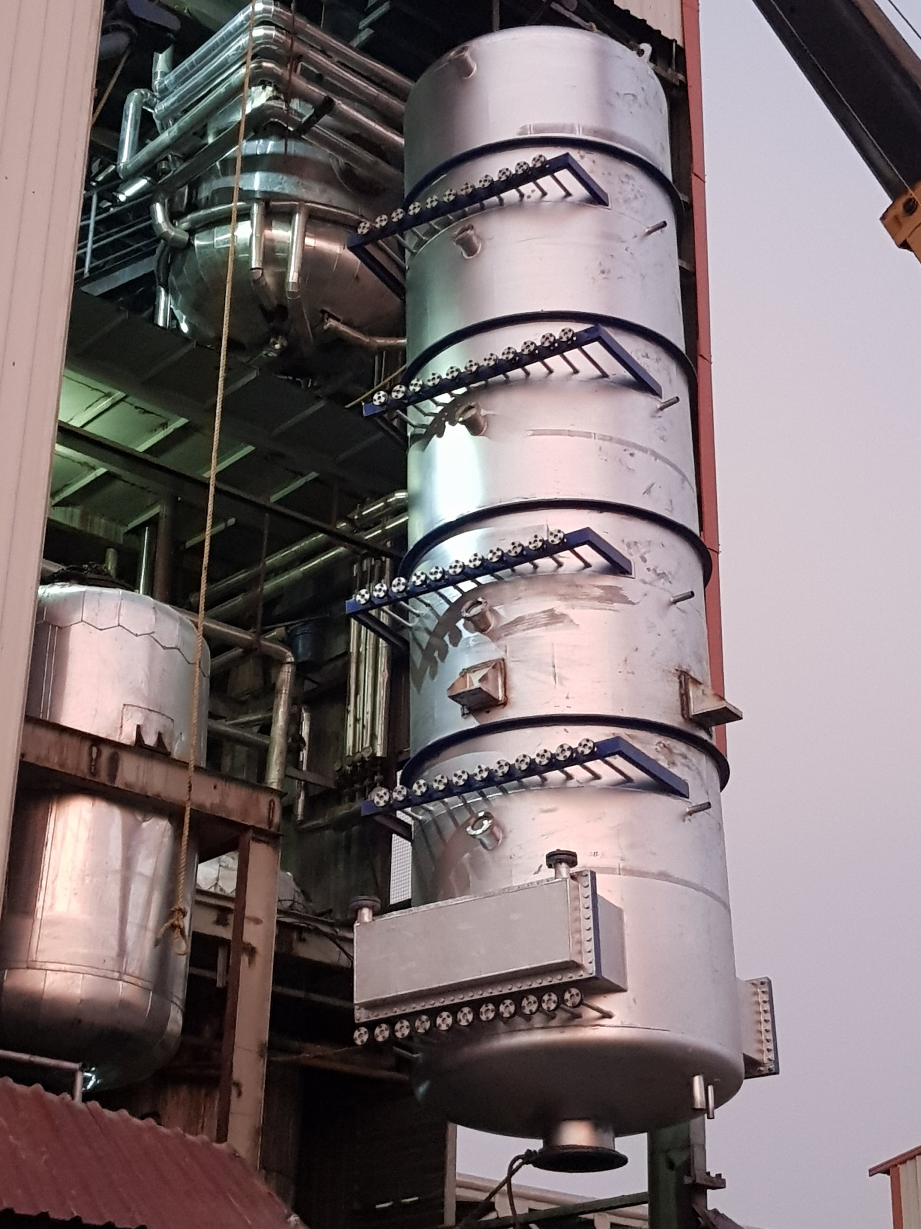 Edible Oil Refinery Plant - Material: Stainless Steel