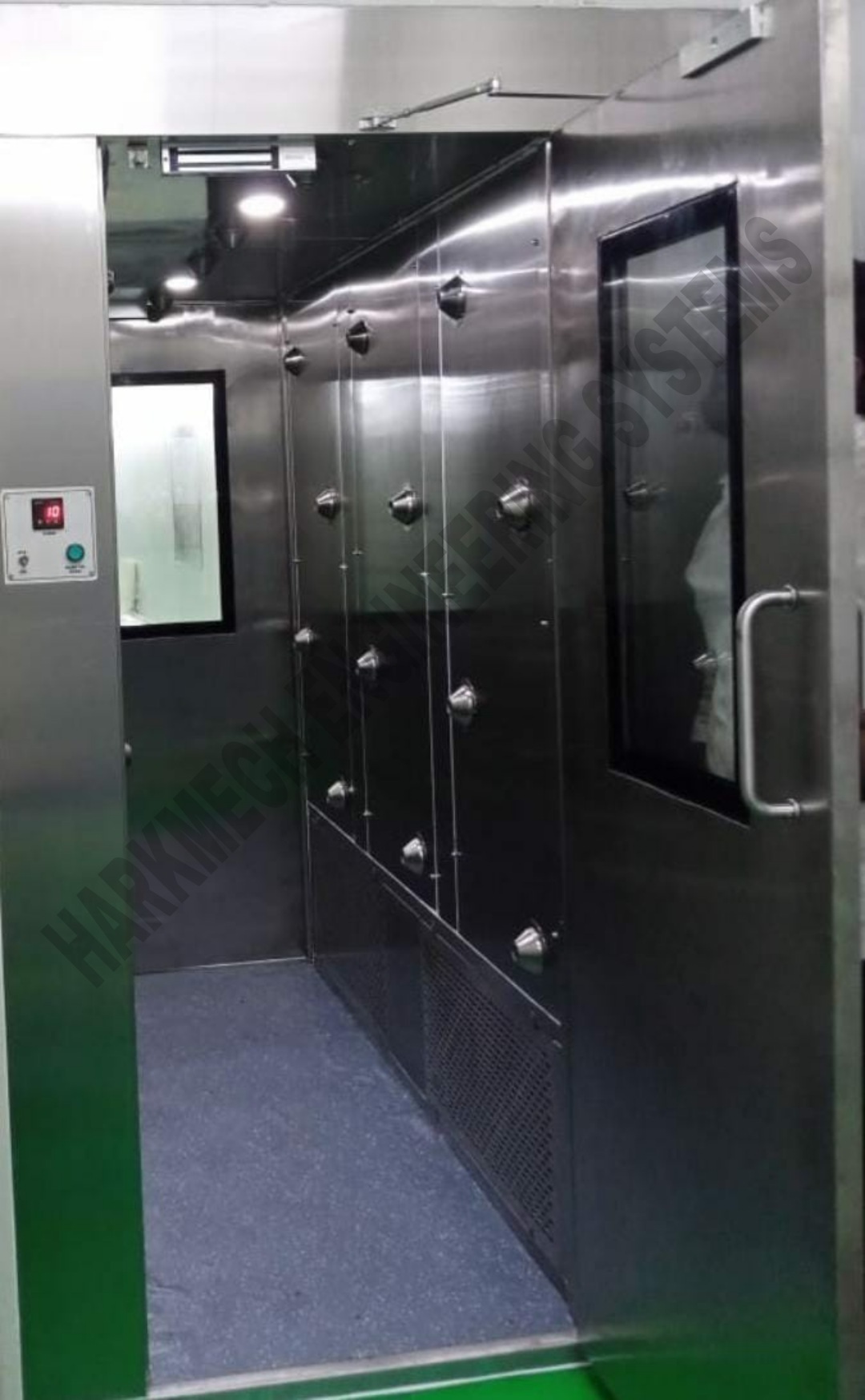 Air Shower - Stainless Steel, Double-layer Hepa Filtration System | One To Three Sides Shower, Ss Nozzle, Versatile Assembly Options