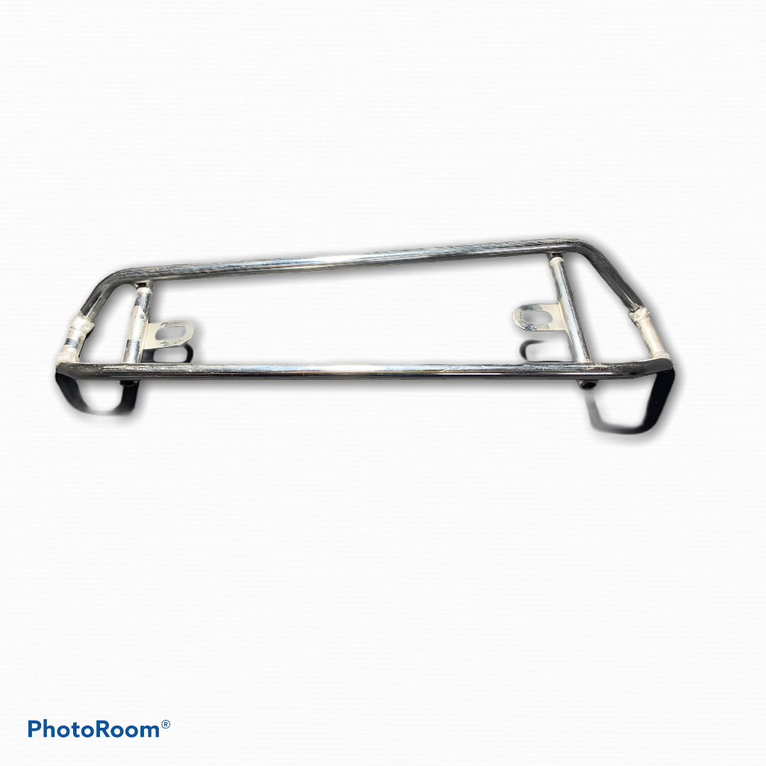 Two Wheeler Universal Silencer Guard - Color: Black